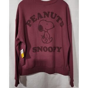 Snoopy and woodstock Sweatshirt women's medium